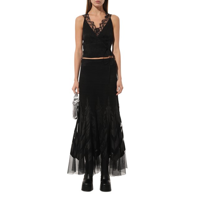 фото Хлопковая юбка ralph lauren