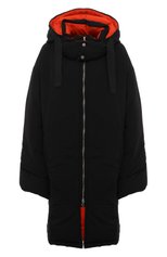 Женская куртка RED SEPTEMBER черного цвета, арт. RSFW23-53 | Фото 1 (Кросс-КТ: Куртка; Рукава: Длинные; Длина (верхняя одежда): До колена; Материал внешний: Синтетический материал; Стили: Спорт-шик)