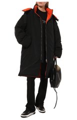 Женская куртка RED SEPTEMBER черного цвета, арт. RSFW23-53 | Фото 2 (Кросс-КТ: Куртка; Рукава: Длинные; Длина (верхняя одежда): До колена; Материал внешний: Синтетический материал; Стили: Спорт-шик)