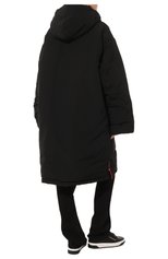 Женская куртка RED SEPTEMBER черного цвета, арт. RSFW23-53 | Фото 4 (Кросс-КТ: Куртка; Рукава: Длинные; Длина (верхняя одежда): До колена; Материал внешний: Синтетический материал; Стили: Спорт-шик)