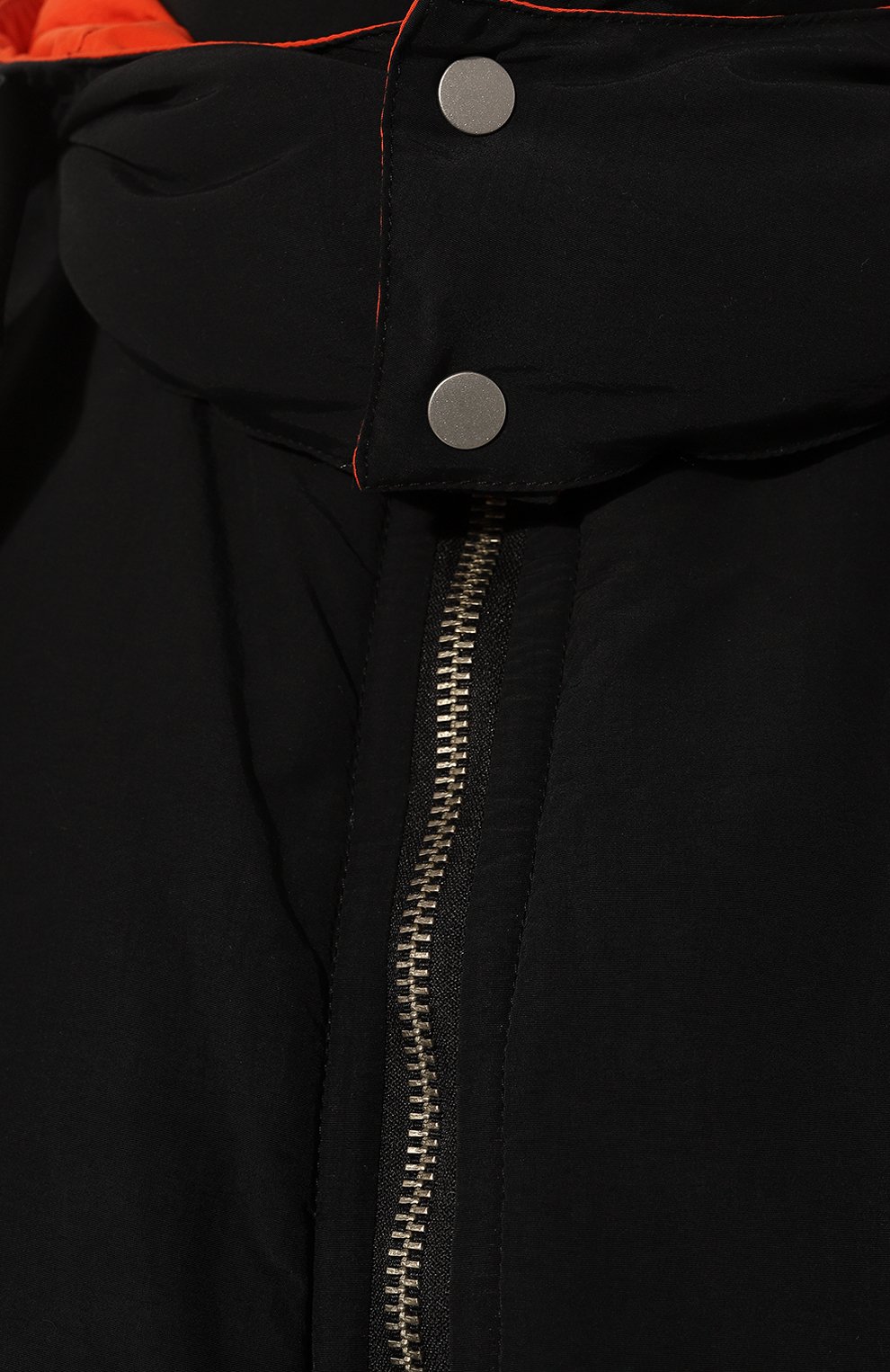 Женская куртка RED SEPTEMBER черного цвета, арт. RSFW23-53 | Фото 5 (Кросс-КТ: Куртка; Рукава: Длинные; Длина (верхняя одежда): До колена; Материал внешний: Синтетический материал; Стили: Спорт-шик)