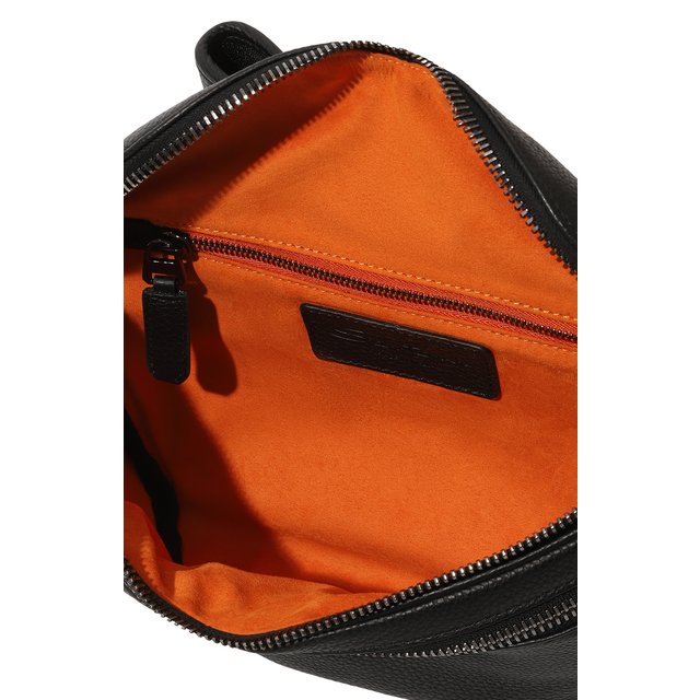 фото Кожаная поясная сумка santoni