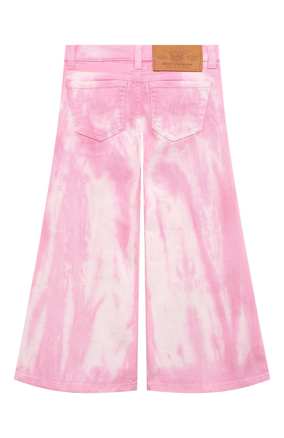 Детские джинсы DIESEL розового цвета, арт. J00816/KXBGU | Фото 2 (Материал внешний: Хлопок)