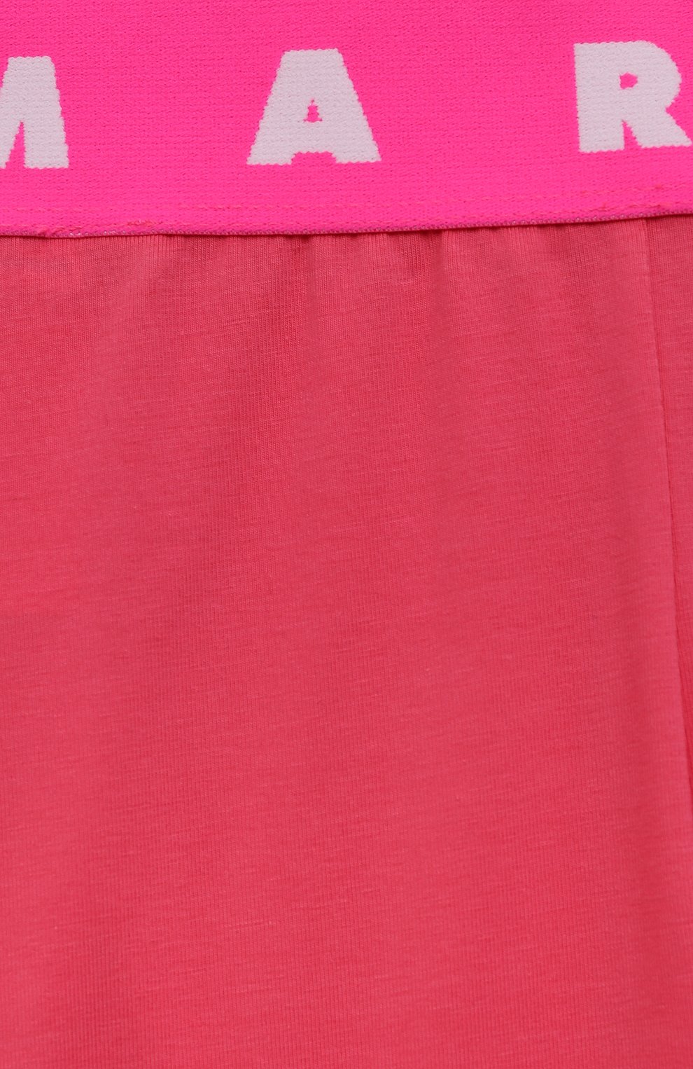 Детские хлопковые шорты MARNI розового цвета, арт. M00744/M00LE | Фото 3 (Материал внешний: Хлопок)