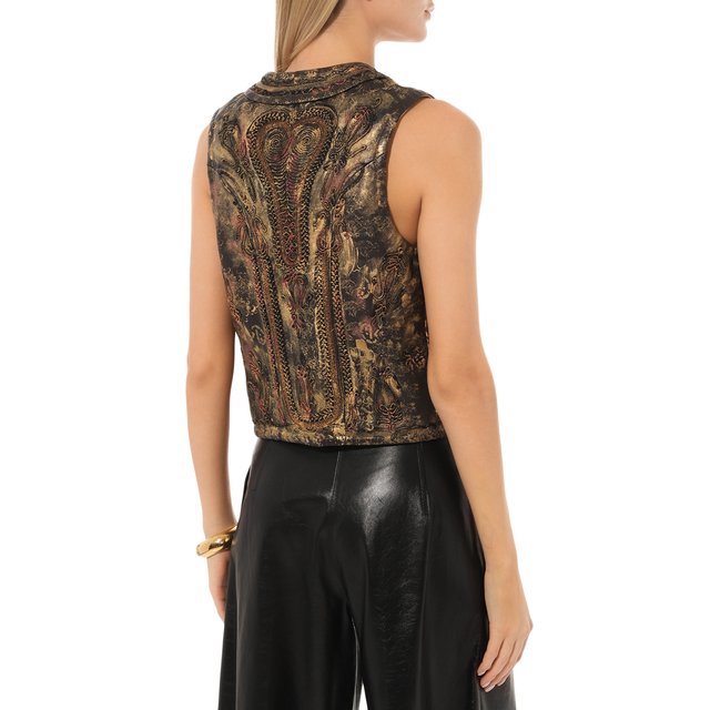 фото Кожаный жилет ralph lauren