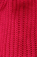 Женская шерстяная шапка BLACK SABLE розового цвета, арт. BS-005СР17 | Фото 4 (Материал: Текстиль, Шерсть)
