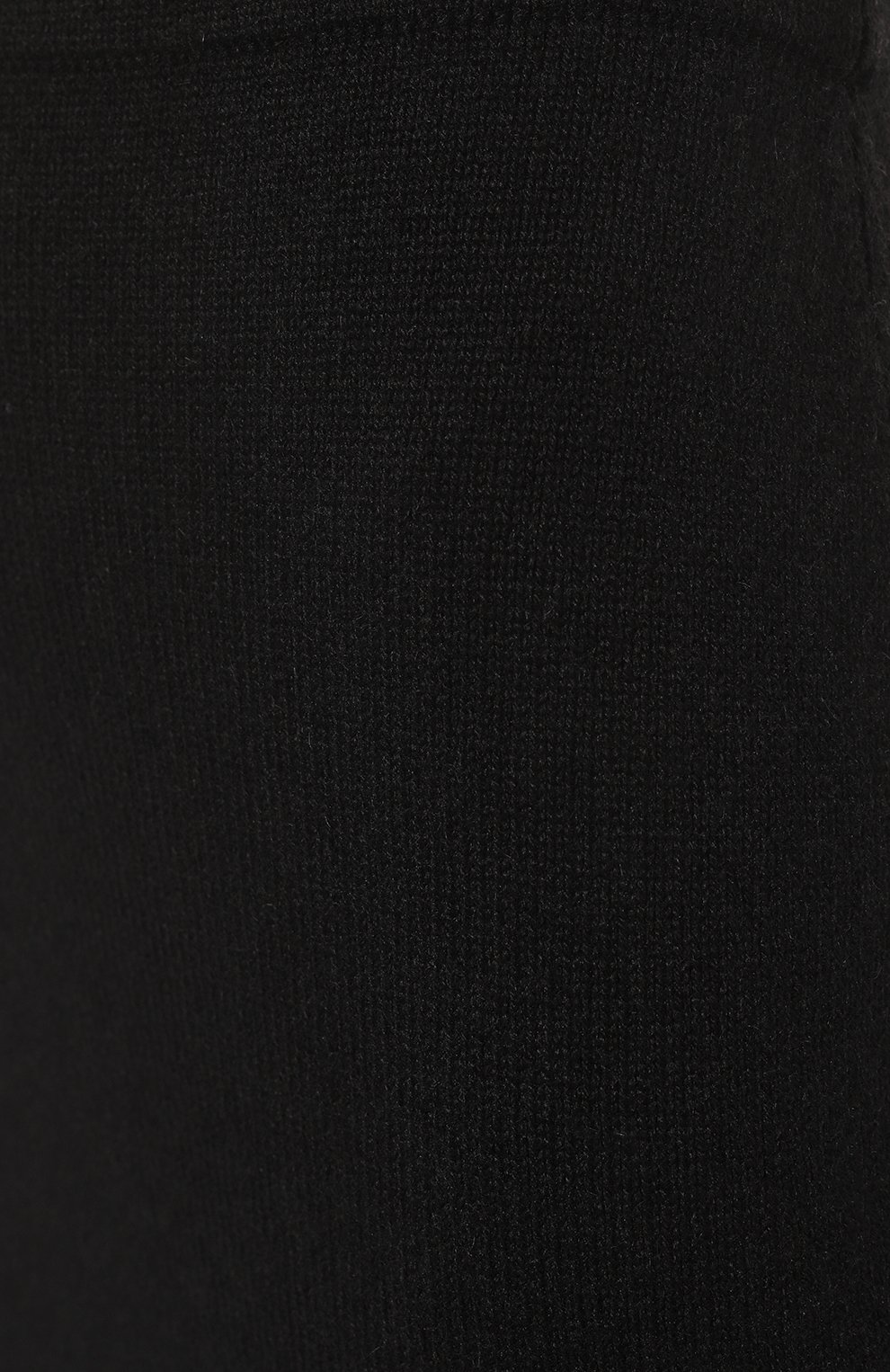 Женская кашемировая юбка MUST черного цвета, арт. TSA01SM/1175 | Фото 5 (Материал внешний: Шерсть, Кашемир; Кросс-КТ: Трикотаж; Женское Кросс-КТ: Юбка-одежда; Длина Ж (юбки, платья, шорты): Миди; Стили: Кэжуэл)