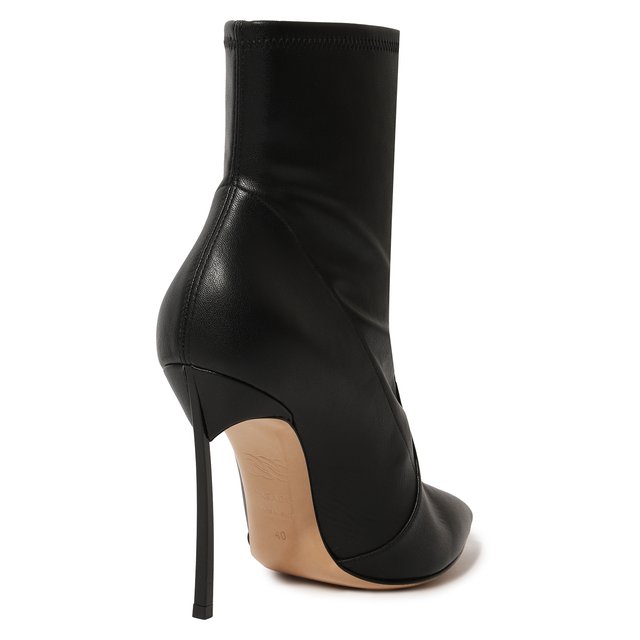 фото Кожаные ботильоны casadei