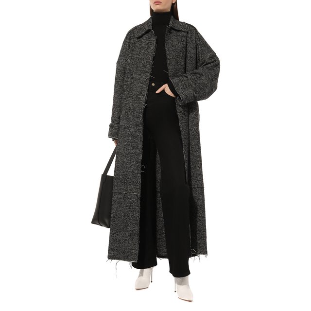 фото Кожаные ботильоны casadei