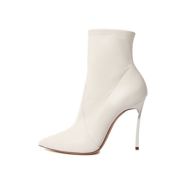фото Кожаные ботильоны casadei