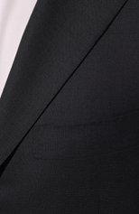 Мужской шерстяной костюм KITON синего цвета, арт. UA90/127008 | Фото 6 (Материал внешний: Шерсть; Рукава: Длинные; Костюмы М: Однобортный; Стили: Классический)