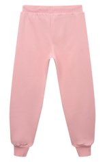 Детская комплект и�з свитшота и брюк MOSCHINO светло-розового цвета, арт. HUK039/LCA32/14 | Фото 6 (Девочки Кросс-КТ: Костюмы-спорт; Рукава: Длинные; Материал внешний: Хлопок)