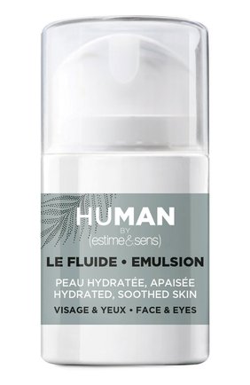 Мужское увлажняющий флюид для лица le fluide human emulsion (50ml) ESTIME&SENS бесцветного цвета, арт. 3760119696750 | Фото 1