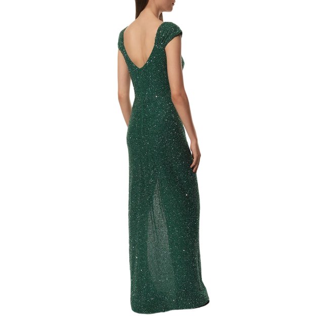 фото Платье с отделкой пайетками и бисером speranza couture