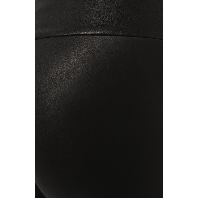 фото Кожаные брюки theory