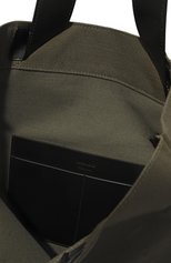 Женский сумка-тоут book grande JIL SANDER хаки цвета, арт. J25WC0004/P5439 | Фото 5 (Сумки-технические: Сумки-шопперы; Материал: Текстиль; Размер: large)