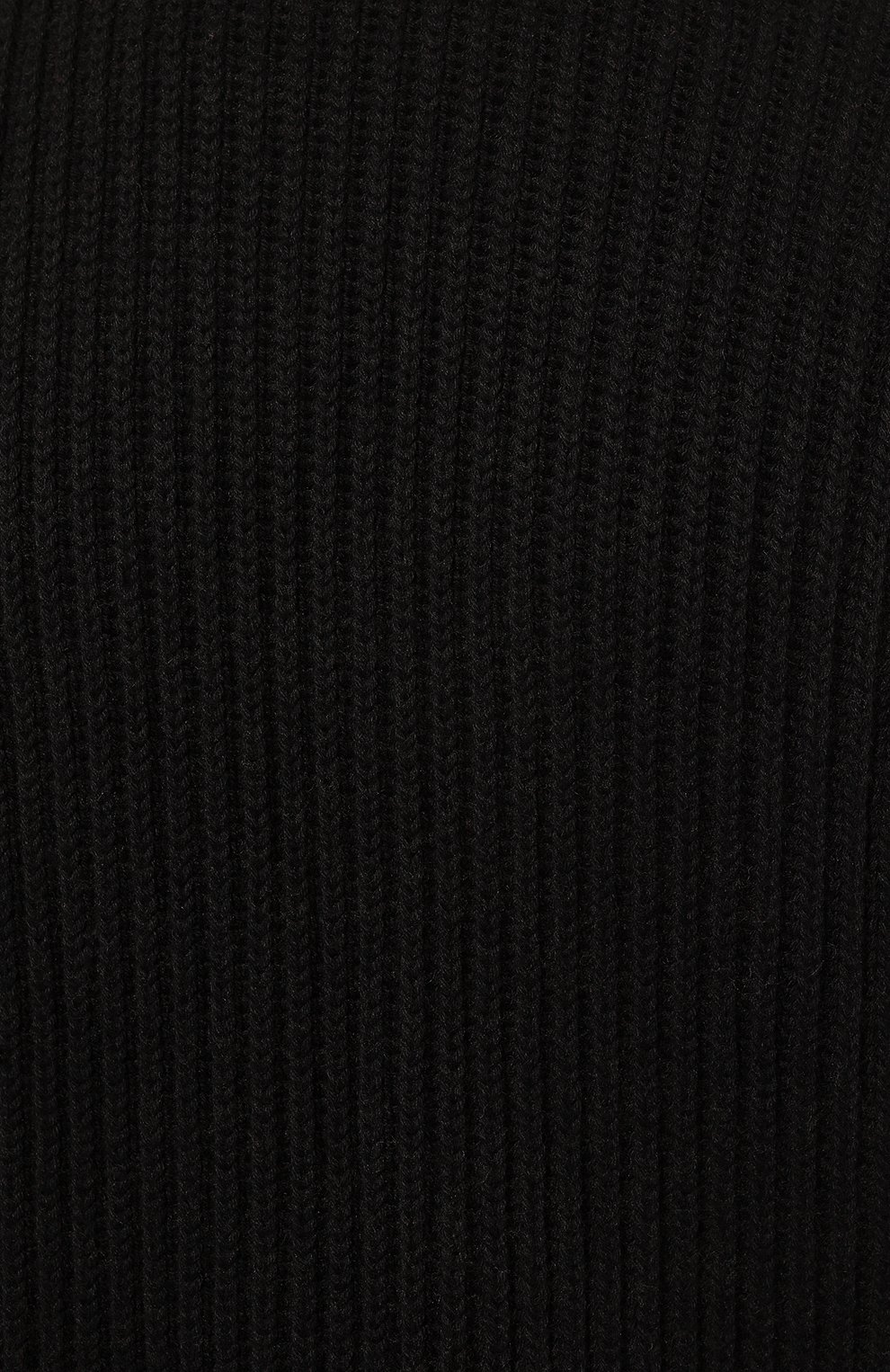 Мужской свитер из хлопка и шерсти MM6 черного цвета, арт. S52GP0129/S18154 | Фото 5 (Рукава: Длинные; Принт: Без принта; Длина (для топов): Стандартные; Стили: Гранж; Материал внешний: Хлопок; Мужское Кросс-КТ: Свитер-одежда)