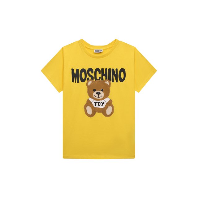 Хлопковая футболка Moschino H0M03R/LAA23/10-14