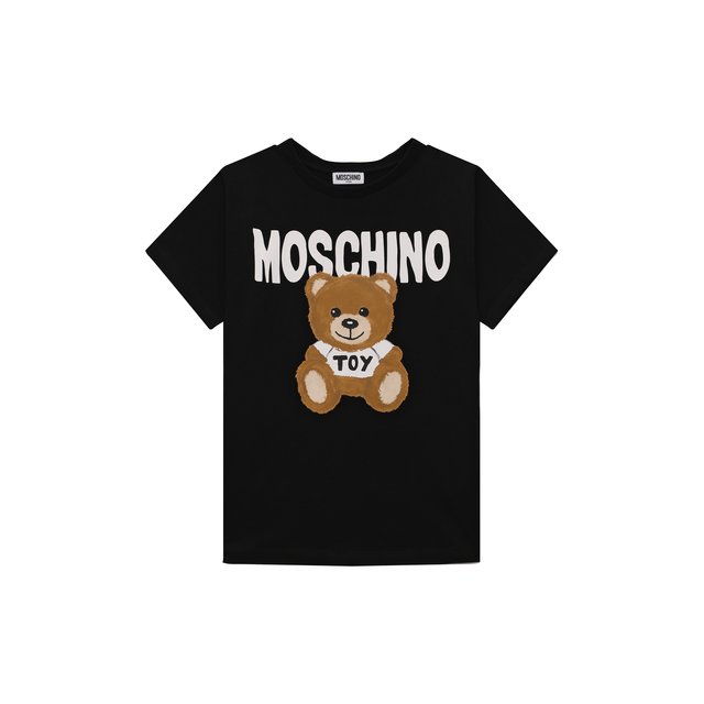 Хлопковая футболка Moschino H0M03R/LAA23/4-8