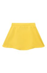 Детская хлопковая юбка MOSCHINO желтого цвета, арт. HDJ02G/LCA32/4-8 | Фото 2 (Случай: Повседневный; Материал внешний: Хлопок)