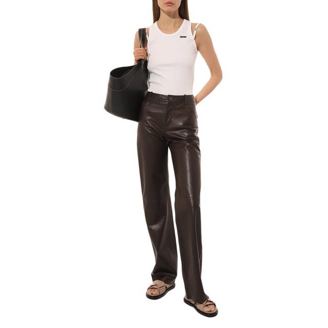 фото Кожаные сандалии marni