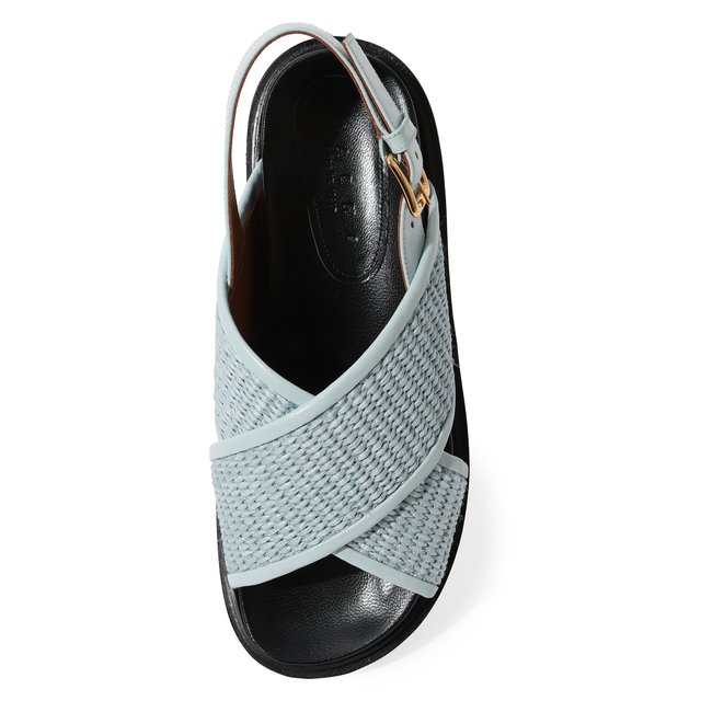 фото Комбинированные сандалии fussbett marni