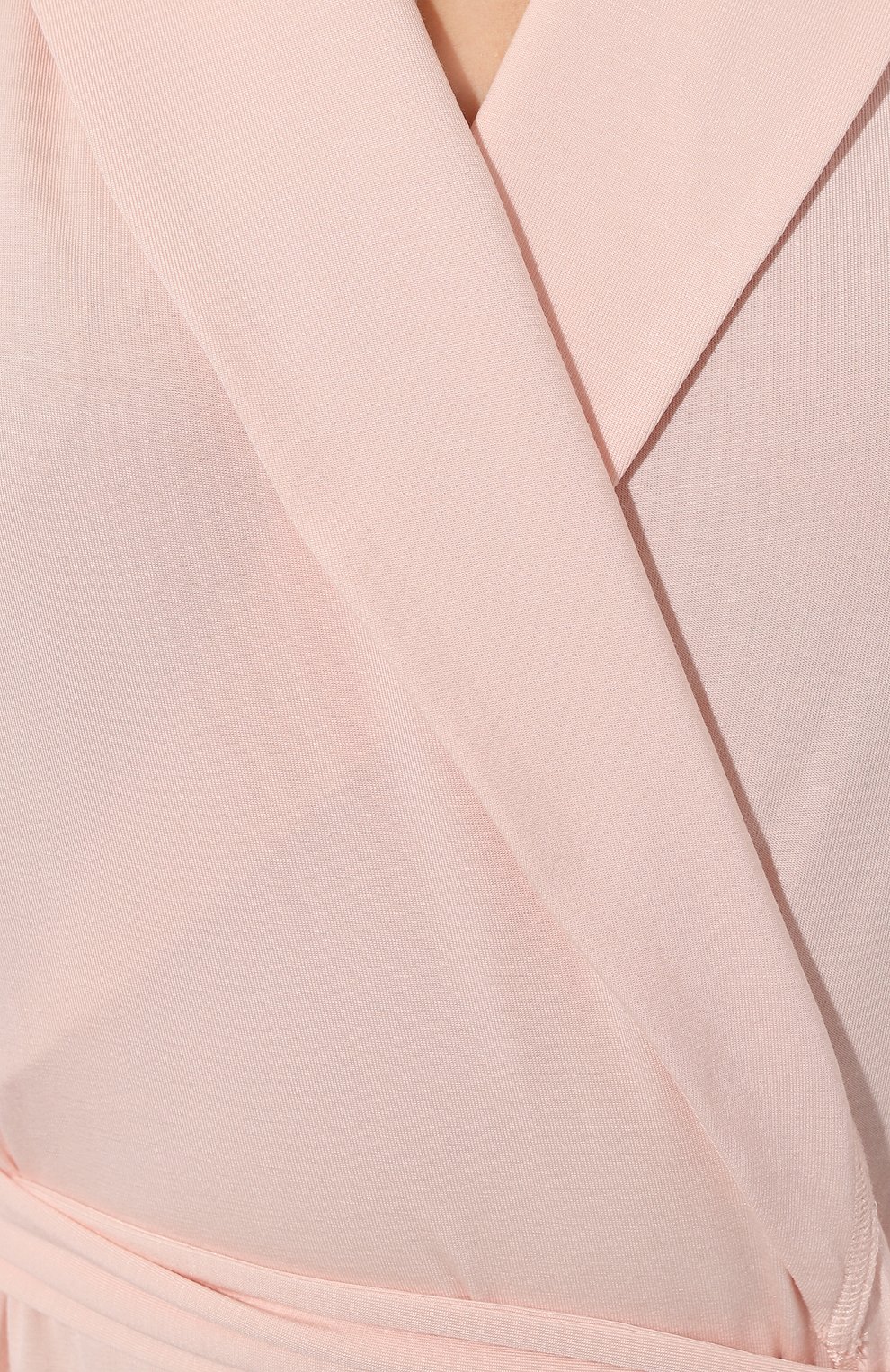 Женский халат GIANANTONIO PALADINI светло-розового цвета, арт. RV02/L | Фото 5 (Материал внешний: Синтетический материал)