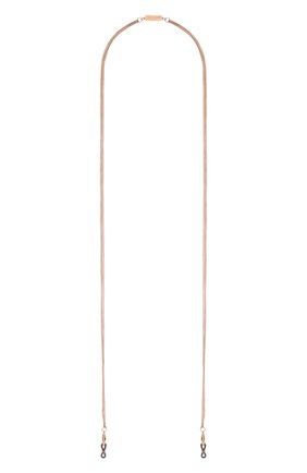 Женские цепочка для очков CAROLINE ABRAM золотого цвета, арт. CHAINETTE TRI0 METALL TRIPLE BR0NZE | Фото 1 (Тип очков: Цепочка; Материал: Металл)