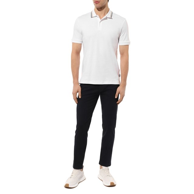 фото Хлопковое поло boss