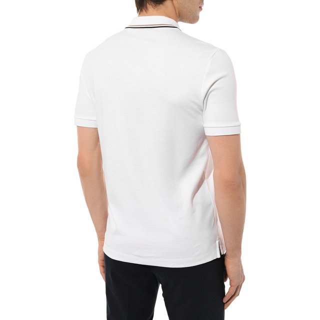 фото Хлопковое поло boss