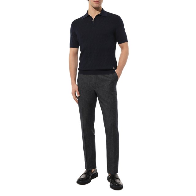 фото Поло из шелка и хлопка stefano ricci