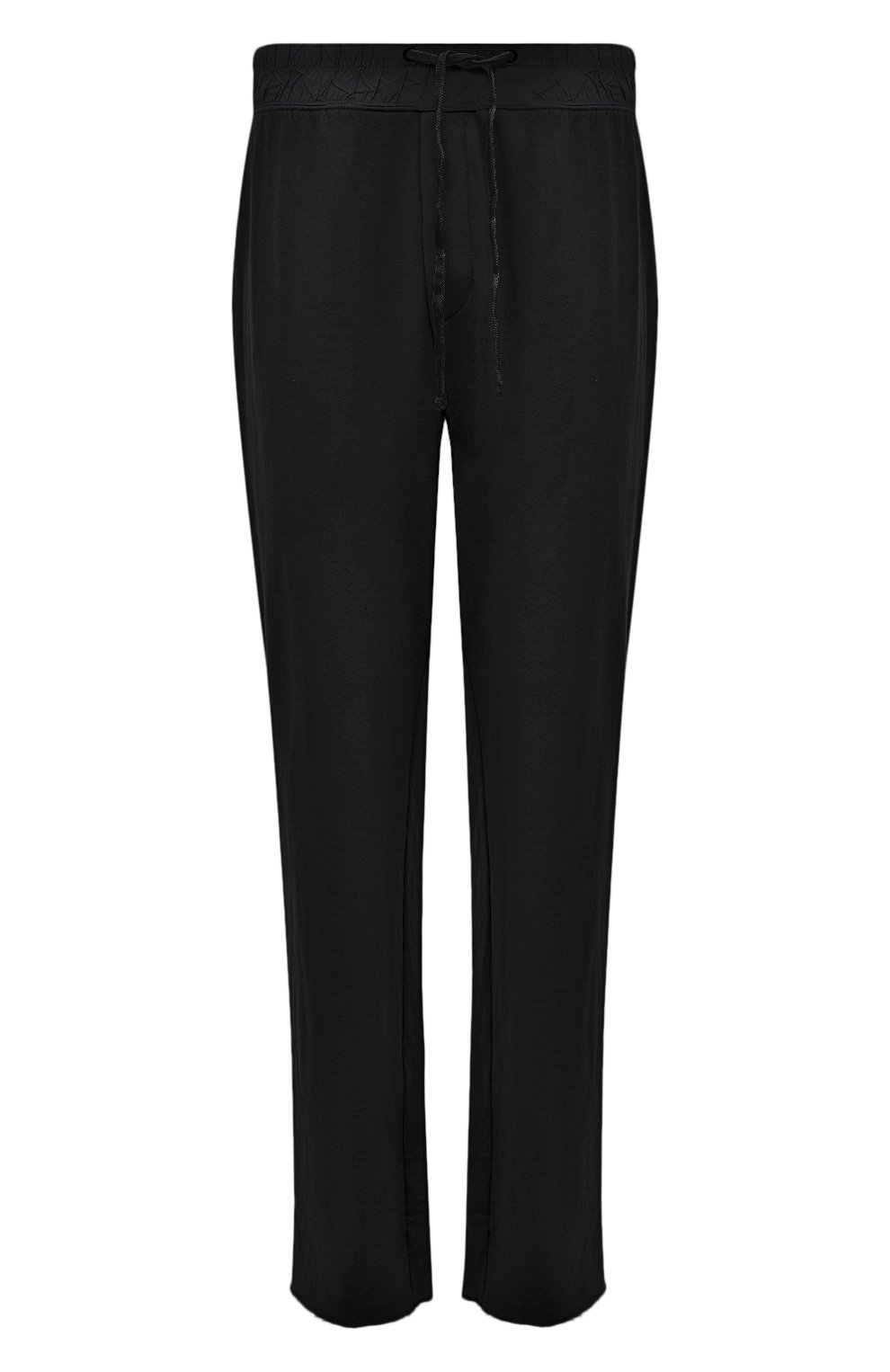Хлопковые брюки James Perse MXA1352/BLK, цвет чёрный, размер 52