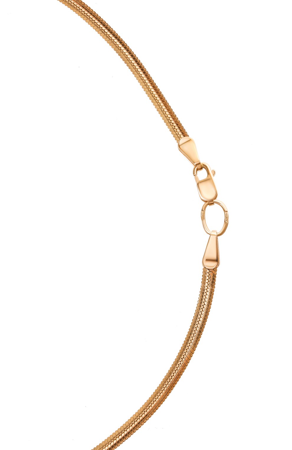 Женская цепь кобра JEWLIA золотого цвета, арт. JR-0,5/45п | Фото 4 (Материал: Серебро)