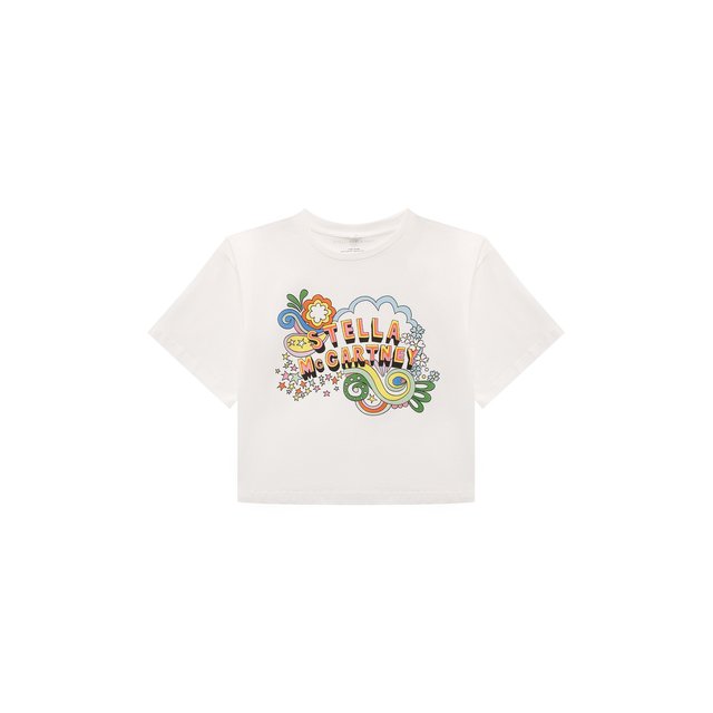 Хлопковая футболка Stella McCartney TS8A21