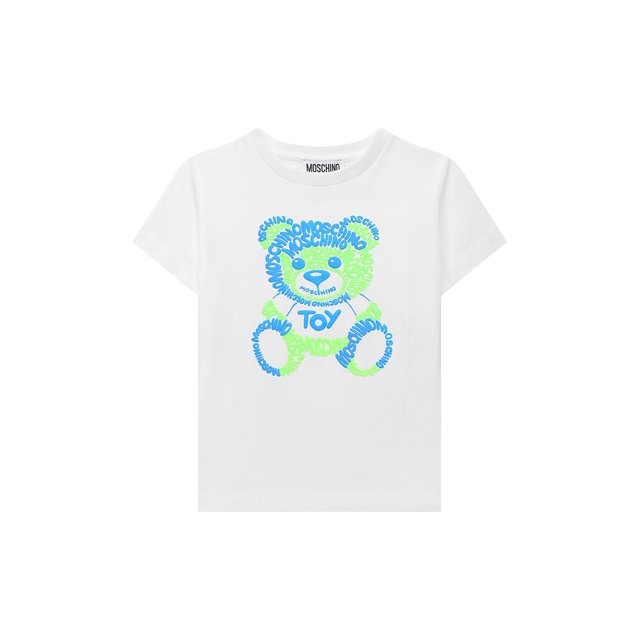 Хлопковая футболка Moschino HUM04C/LAA01/10-14