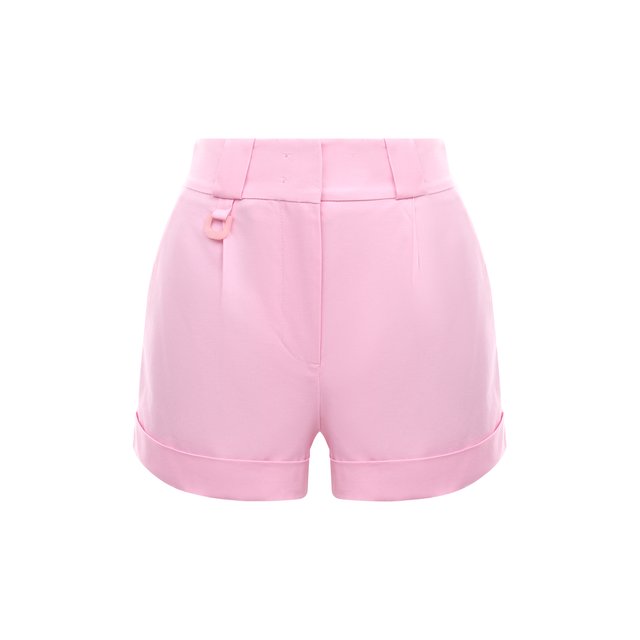 Хлопковые шорты Vivetta розового цвета