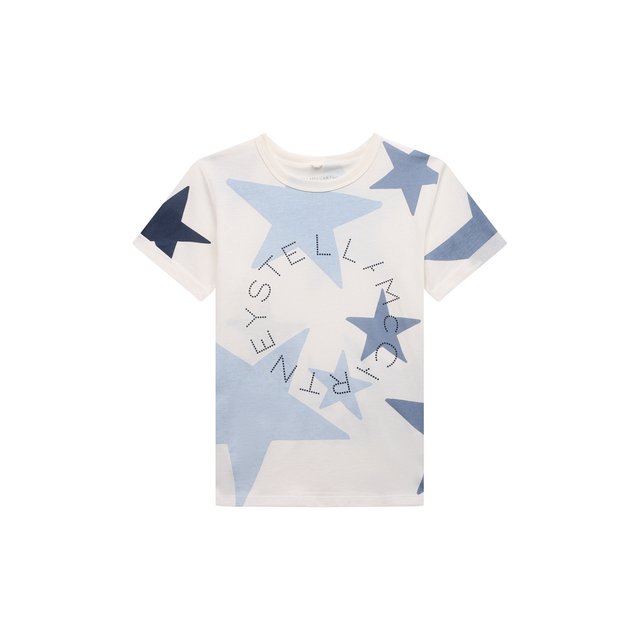 Хлопковая футболка Stella McCartney TS8C11