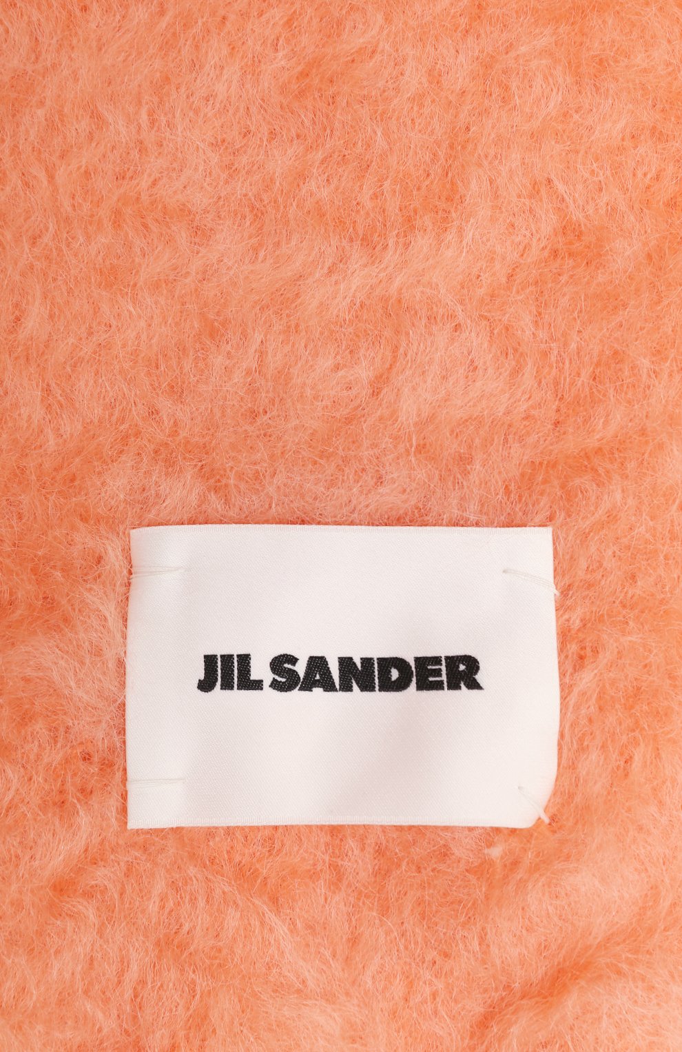 Женский шерстяной шарф JIL SANDER розового цвета, арт. J52TE0006/J40041 | Фото 4 (Материал: Текстиль, Шерсть)