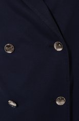 Женский шерстяной жакет COLOMBO темно-синего цвета, арт. GI00359/70100-U | Фото 5 (Материал внешний: Шерсть; Рукава: Длинные; Длина (для топов): Стандартные; Стили: Классический; Случай: Формальный; 1-2-бортные: Двубортные; Женское Кросс-КТ: Жакет-одежда)