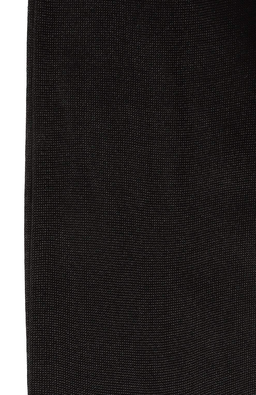 Женские хлопковые носки GUCCI черного цвета, арт. 563235 4G483 | Фото 2 (Материал внешний: Хлопок)