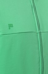 Мужского хлопковая толстовка PANGAIA зеленого цвета, арт. Organic Cotton Funnel Neck Zipped Jacket JOF0012 | Фото 5 (Стили: Спорт-шик; Женское Кросс-КТ: Толстовка-одежда, Кардиган-одежда)