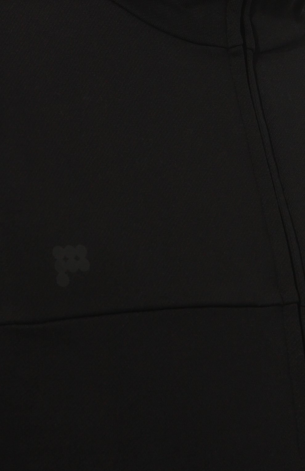 Мужского хлопковая толстовка PANGAIA черного цвета, арт. Organic Cotton Funnel Neck Zipped Jacket JOF0012 | Фото 5 (Стили: Спорт-шик; Женское Кросс-КТ: Толстовка-одежда, Кардиган-одежда)