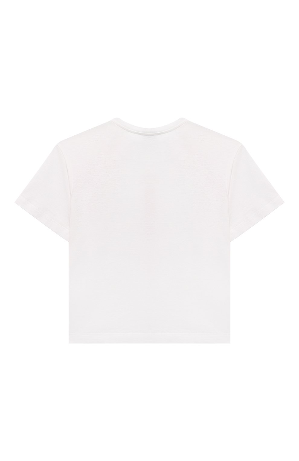 Хлопковая футболка Dolce & Gabbana L5JTHW/G7G9T/8-14 Фото 2