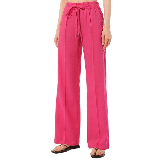 фото Брюки изо льна и вискозы kiton