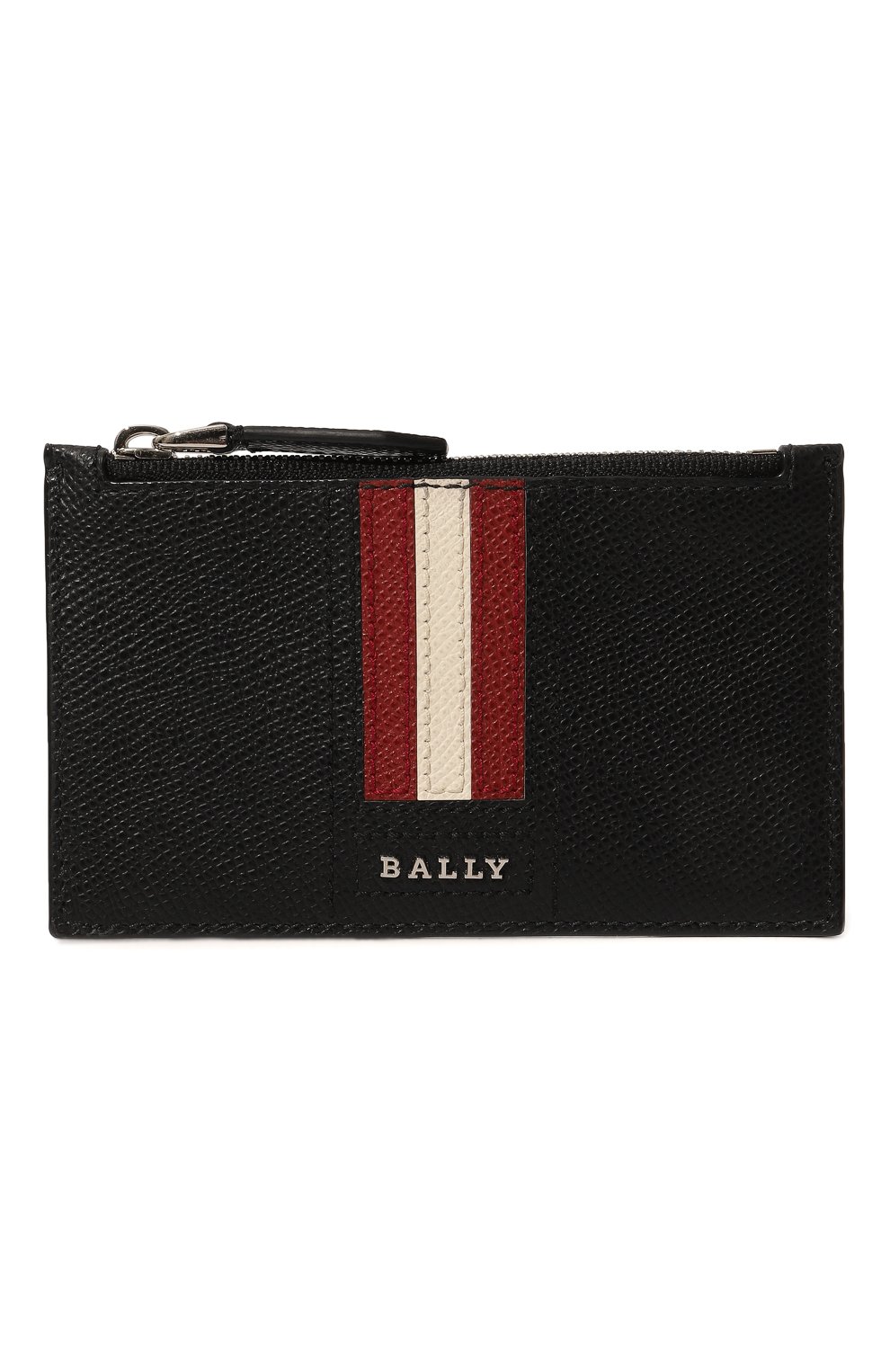 Мужской черный кожаный футляр для кредитных карт BALLY купить в ...