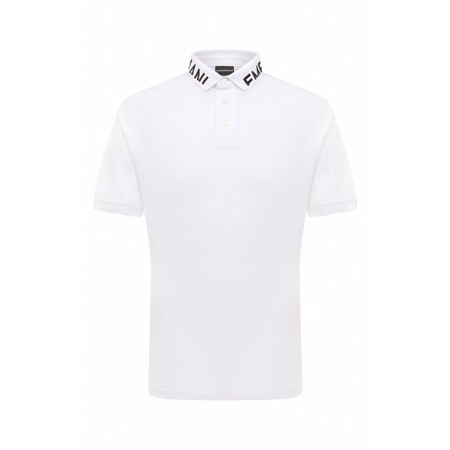 фото Хлопковое поло emporio armani