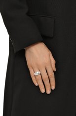 Женское кольцо COPINE JEWELRY серебряного цвета, арт. CRYSTAL16,5 | Фото 2 (Материал: Серебро)