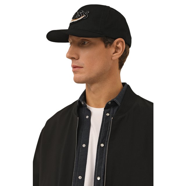 фото Хлопковая бейсболка boss