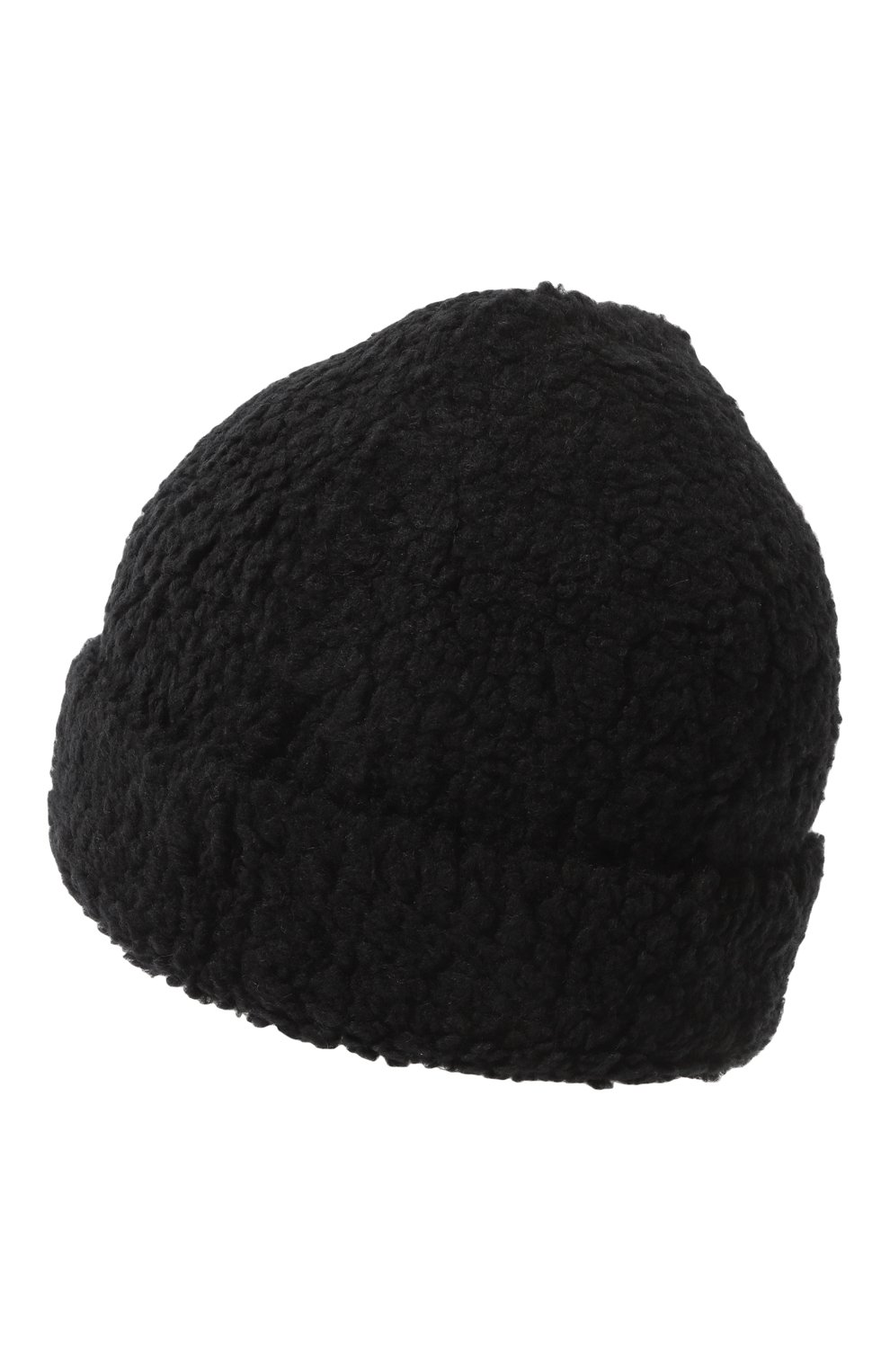 Женская шерстяная шапка LOW CLASSIC черного цвета, арт. L0W22FW_KN40BK | Фото 3 (Материал: Текстиль, Шерсть, Синтетический материал)