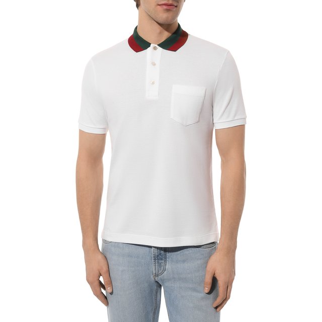 фото Хлопковое поло gucci